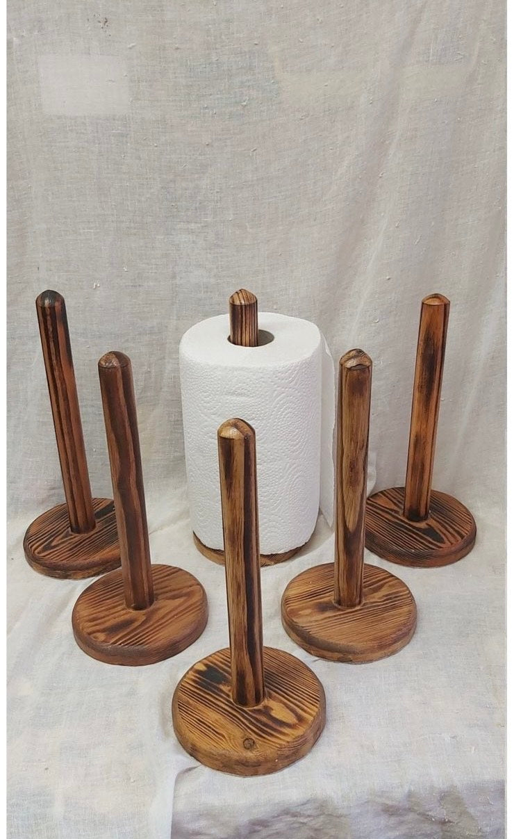Wooden Tissue Holder