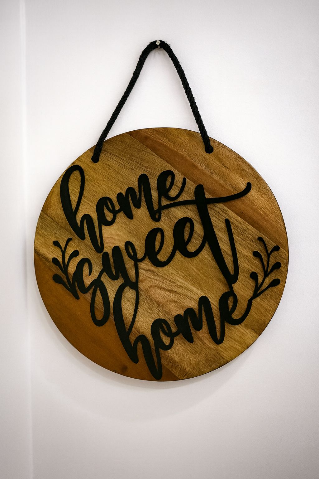 Wooden Wall Hanging Sign - Home Sweet Home