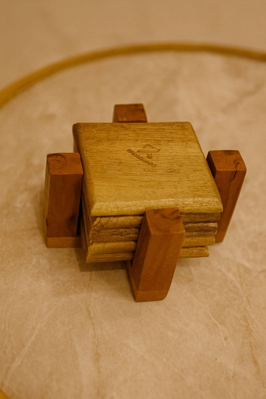 Elegant Wooden Coasters