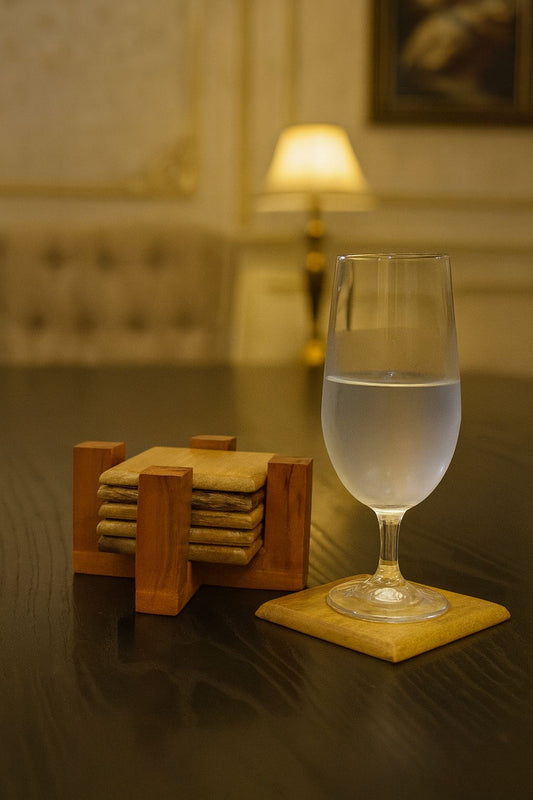 Elegant Wooden Coasters